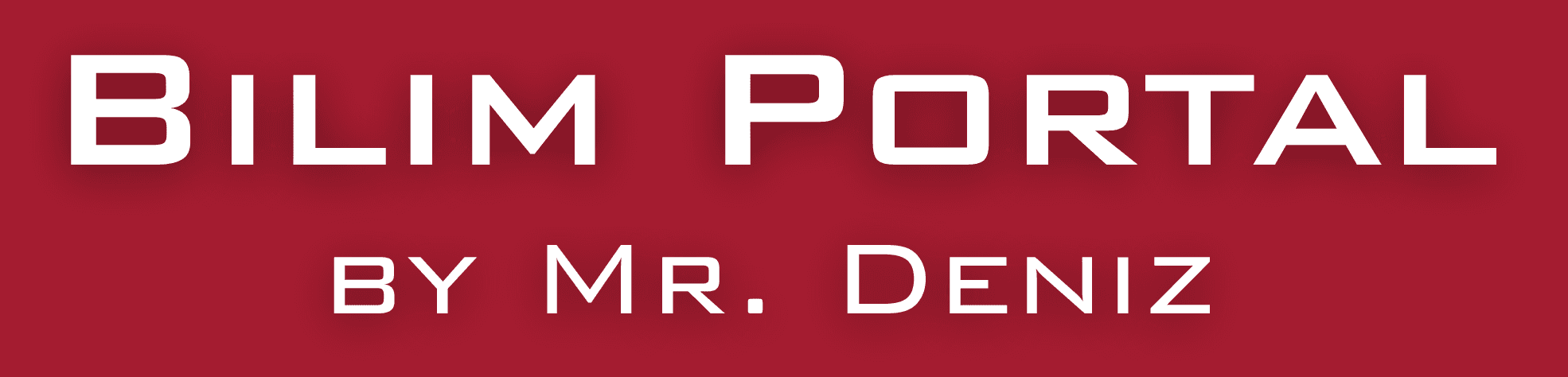 Bilim Portal by Mr. Deniz